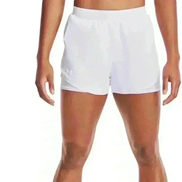 ⚡️5/$25 bundle sale⚡️ Under Armour womens Fly By 2.0 Running Shorts SZ. Medium - Picture 1 of 11